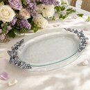 Butterfly Glass Platter