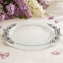 Butterfly Glass Platter