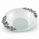 Butterfly Glass Salad Bowl