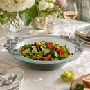 Butterfly Glass Salad Bowl