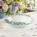 Butterfly Glass Salad Bowl