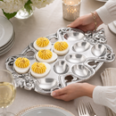 Fleur-De-Lis Deviled Egg Holder