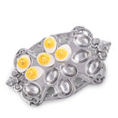 Fleur-De-Lis Deviled Egg Holder