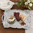 Fleur-De-Lis Rectangle Tray