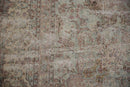 9.5x10 Vintage Fine Distressed Cyrus Crown® Kerman Square Carpet