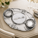 Fleur-De-Lis Tray Entertainment