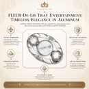 Fleur-De-Lis Tray Entertainment