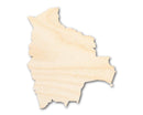 Unfinished Wood Bolivia Shape - Craft - up to 46"