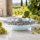 Chilling Appetizer and Seafood Serving Bowl - Grape Pattern