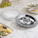 Chilling Appetizer and Seafood Serving Bowl - Grape Pattern