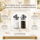 Butterfly Salt and Pepper Set