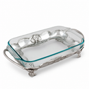 Fleur-De-Lis Pyrex Holder 3qt