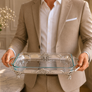 Fleur-De-Lis Pyrex Holder 3qt