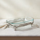 Fleur-De-Lis Pyrex Holder 3qt