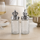 Fleur-De-Lis Salt and Pepper Set
