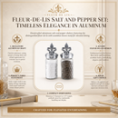 Fleur-De-Lis Salt and Pepper Set
