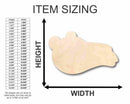 Unfinished Wood Camel Head Shape - Animal - Craft - up to 46" DIY