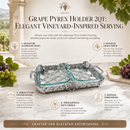 Grape Pyrex Holder 2qt