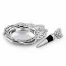 Grape Wine Coaster and Stopper Set