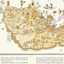 Vintage Map of Catalina Island, 1933