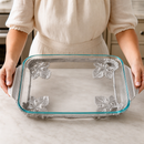 Elevated Grape Pyrex Holder 3qt