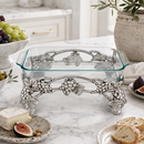 Elevated Grape Pyrex Holder 3qt