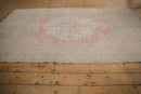 5x8.5 Vintage Distressed Oushak Carpet