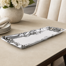 Fleur-De-Lis Oblong Tray