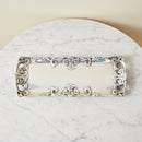Fleur-De-Lis Oblong Tray