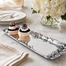 Fleur-De-Lis Oblong Tray