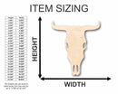 Unfinished Wood Cow Head Shape - Farm Animal - Craft - up to 46" DIY