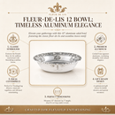 Fleur-De-Lis 12 Bowl