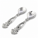 Fleur-De-Lis Open Serving Set