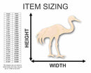 Unfinished Wood Stork Shape - Bird - Wildlife - Craft - up to 46" DIY