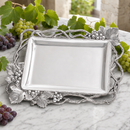 Grape Open Vine Rectangle Tray