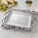 Grape Open Vine Rectangle Tray