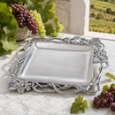 Grape Open Vine Rectangle Tray