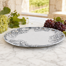 Grape 12 Round Plate