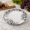 Grape 12 Round Plate