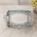 Bunny 3-Qt Casserole W/Pyrex