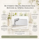 Butterfly Oblong Dogwood Tray