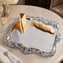 Fleur-De-Lis Acanthus Platter