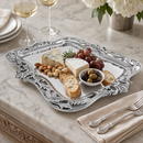 Fleur-De-Lis Acanthus Platter