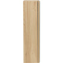 Natural Wood Grain Multi-Function Mirror Cabinet - Clear Mirror and Storage Space. MDF material mirror cabinet,a separate wall mounted bathroom mirror for storage and space saving.