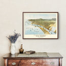 Vintage Map of San Pedro, California 1897