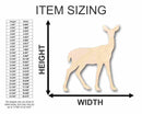 Unfinished Wood Deer Shape - Animal - Craft - up to 46" DIY