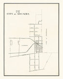 Vintage Map of Arcadia, California 1910