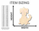 Unfinished Wood Dog Shape - Animal - Pet - Craft - up to 46" DIY