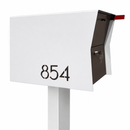 Retrobox Locking Package Dropbox in ARCTIC WHITE - Modern Mailbox