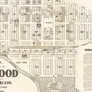 Vintage Map of Kenwood, California 1887